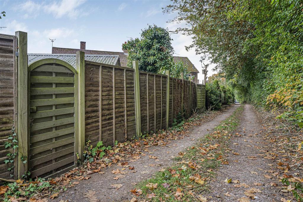 Service Road Access To Garage