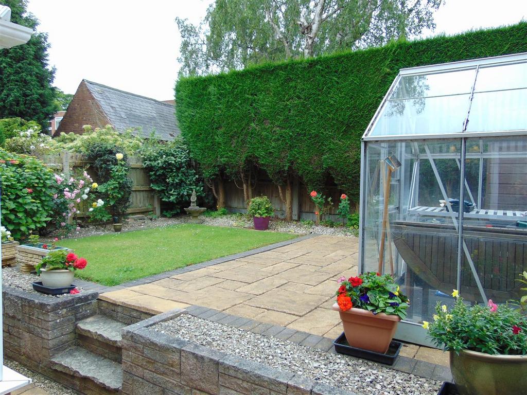 Rear garden