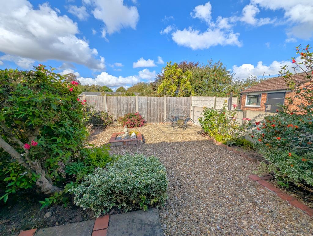 Rear garden