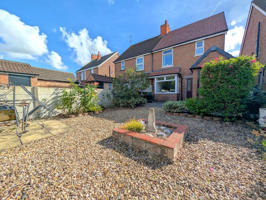 Rear garden