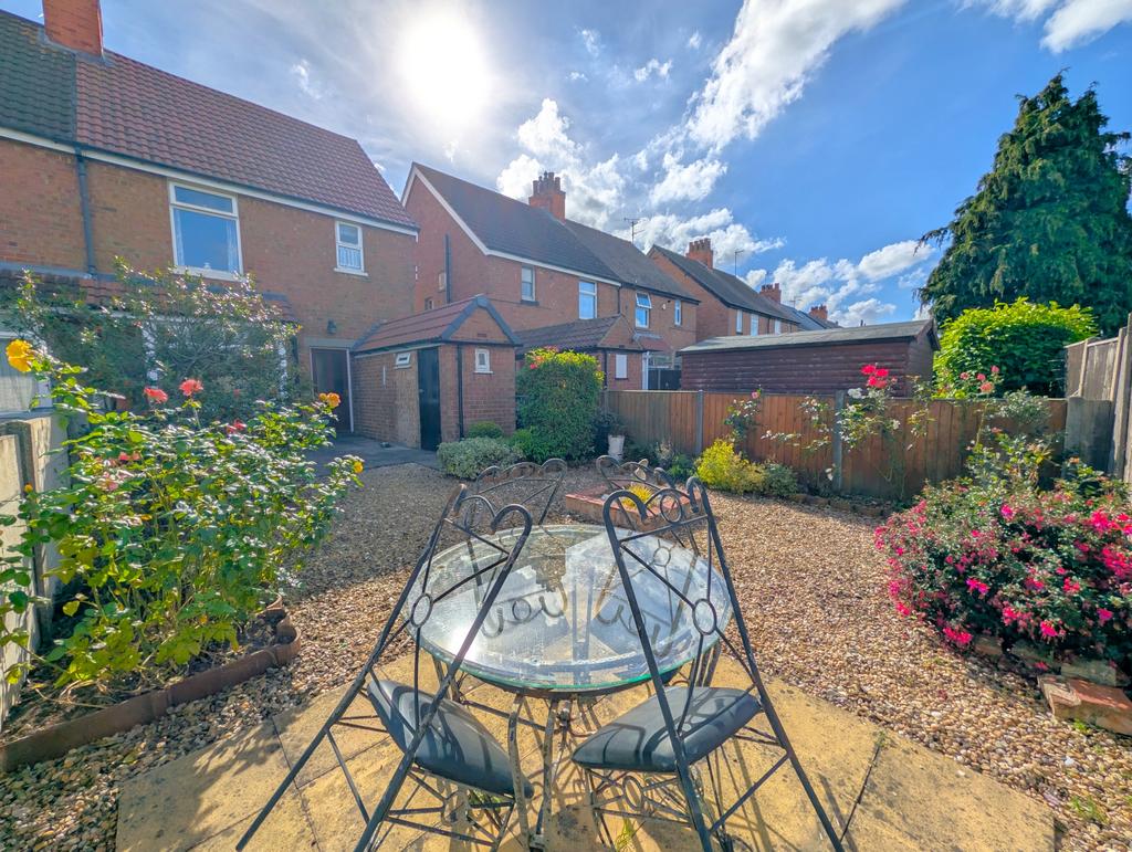 Rear garden