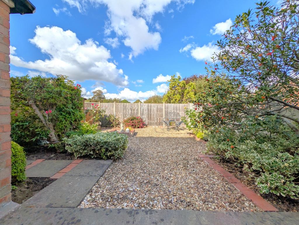 Rear garden
