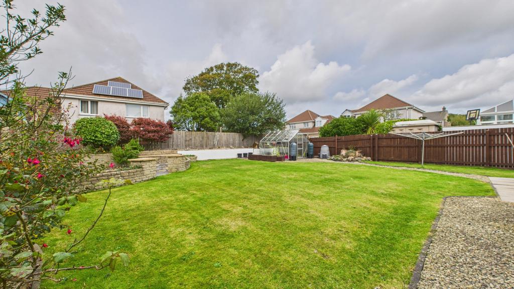 Rear garden