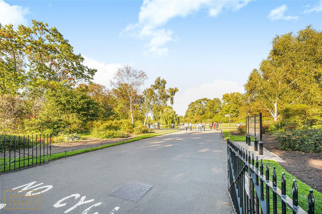 Towards Regents Park
