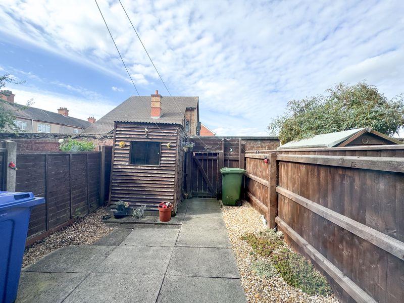 Rear garden