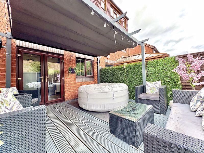 Rear garden