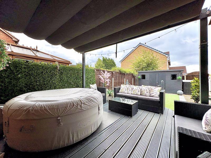 Rear garden