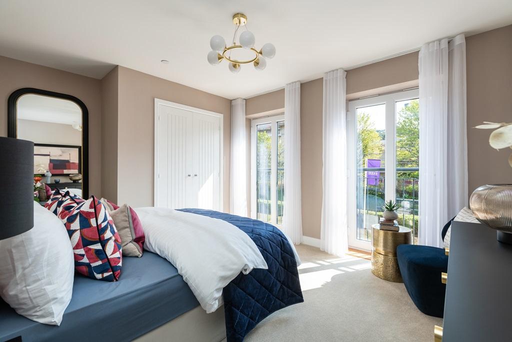 Bedrooms with plenty of natural light