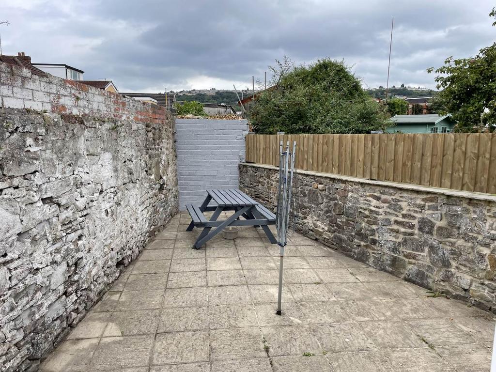 Rear garden