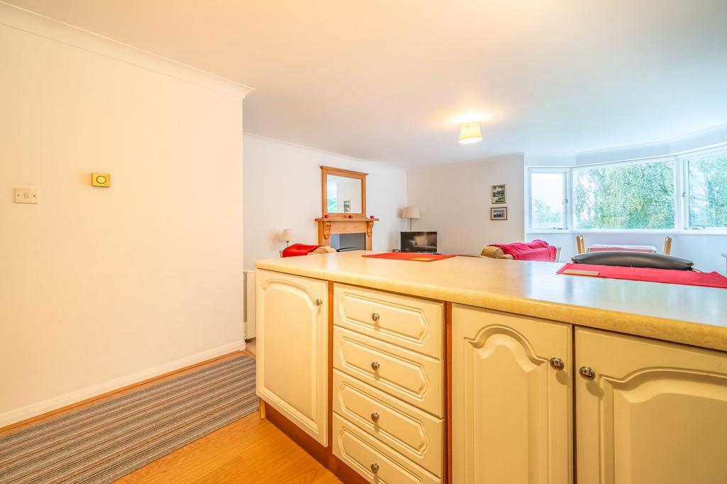 Open plan living area