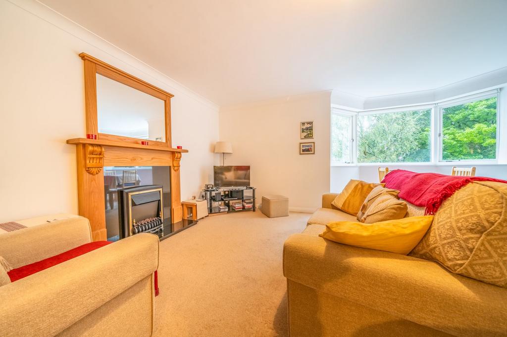 Open plan living area