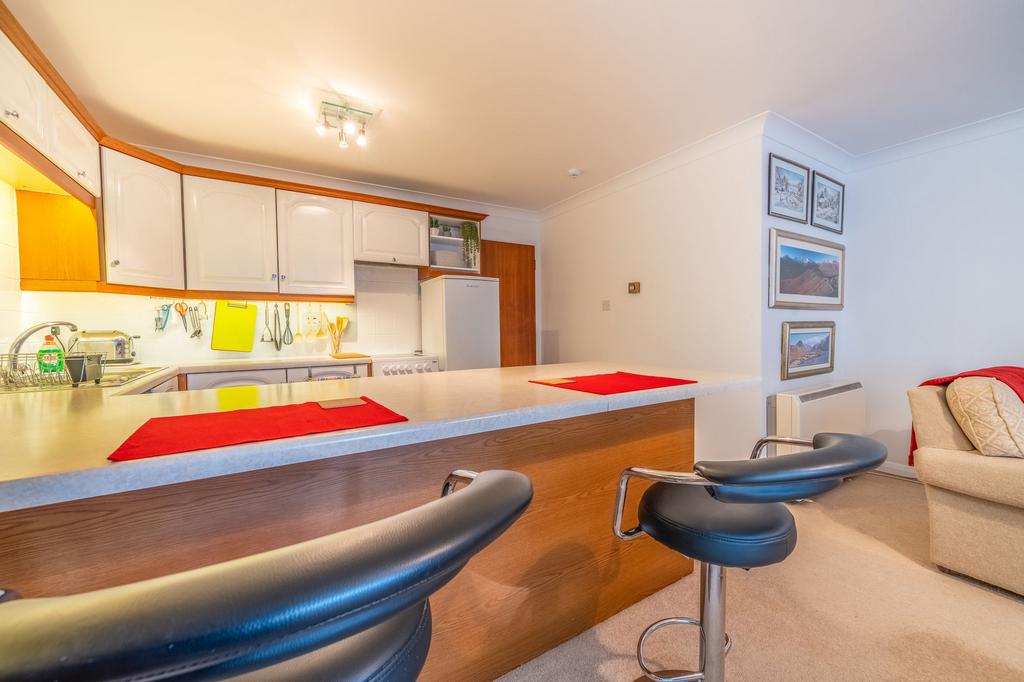 Open plan living area