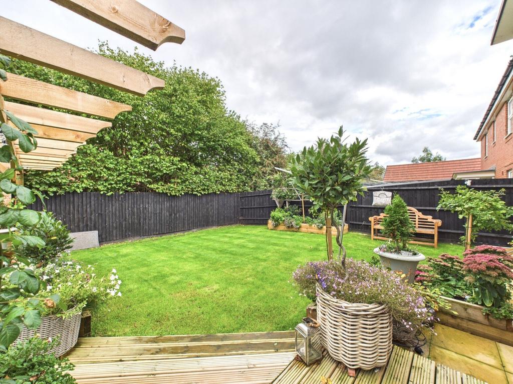 Rear garden