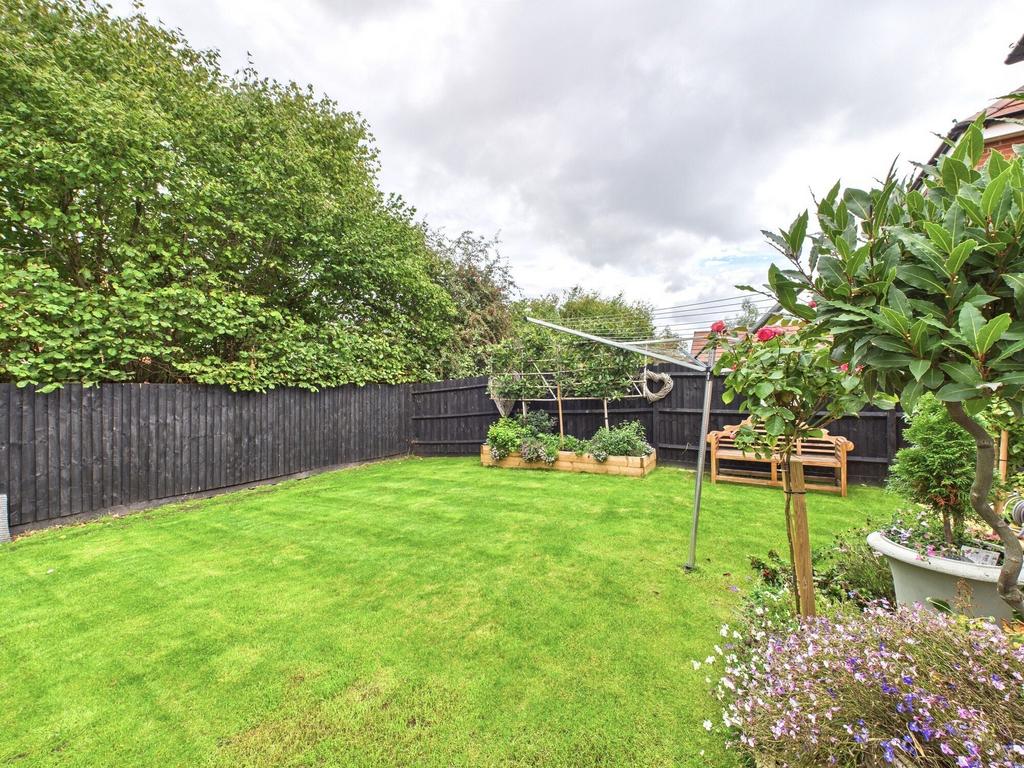 Rear garden