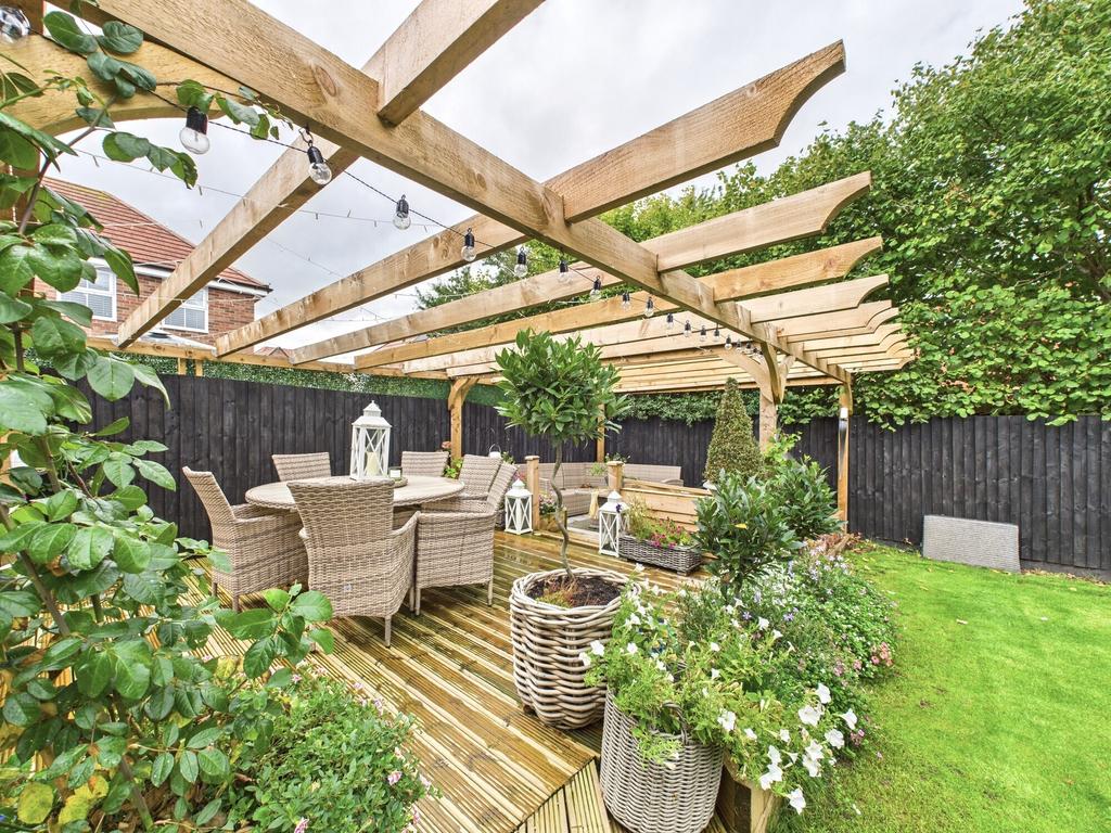 Rear garden