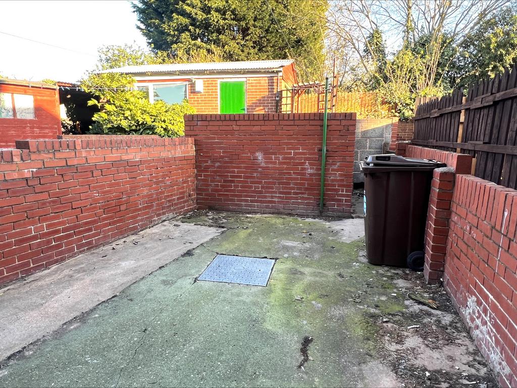 Rear garden