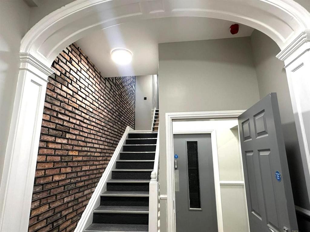 Communal entrance hall