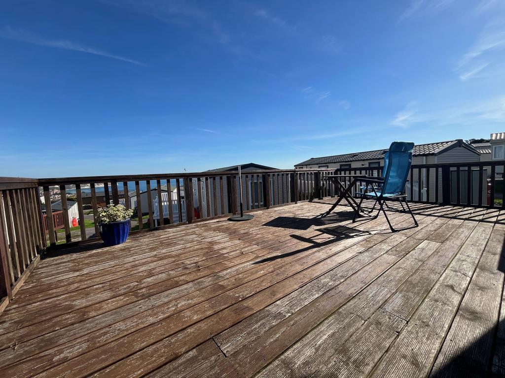 Large timber decking