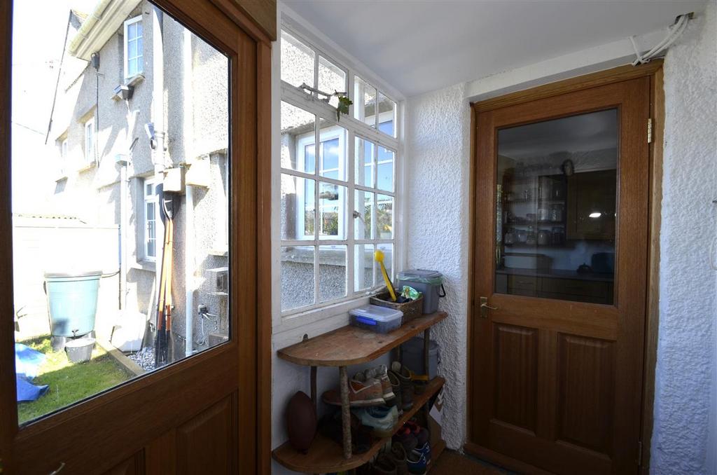 Rear porch