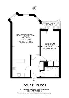 1 bedroom flat for sale, Riverside Court, 20 Nine Elms Lane, London, SW8