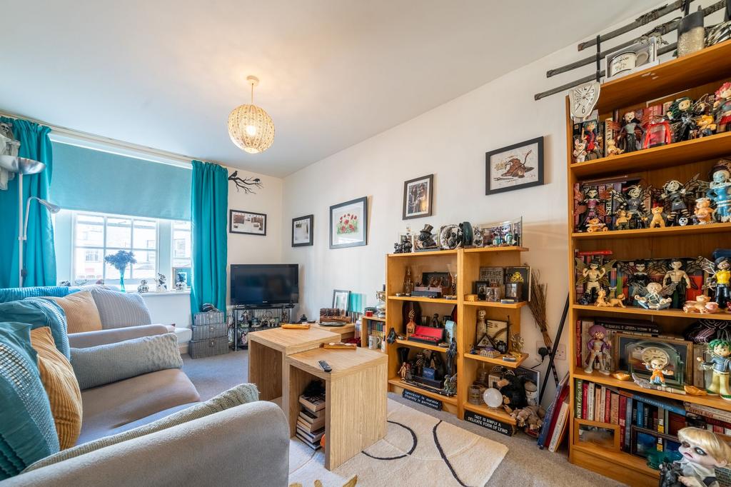 Open plan living area