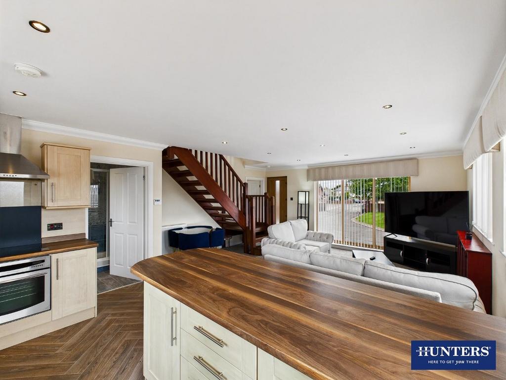 Living, Dining & Kitchen