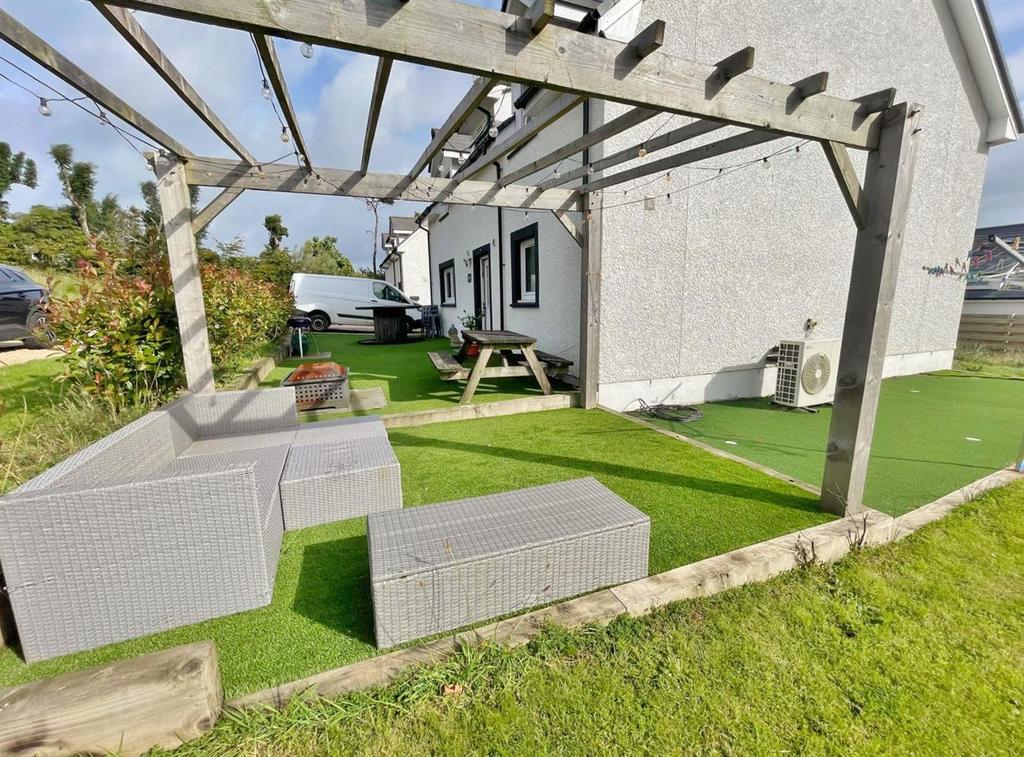 Outdoor seating area