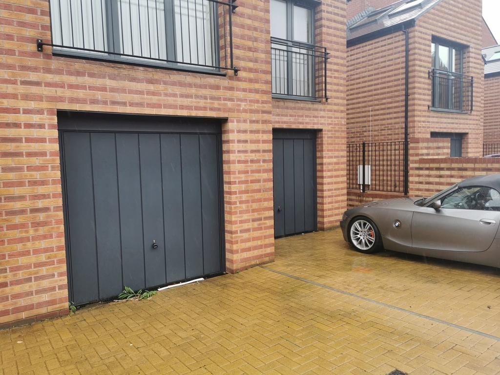 Rear of property