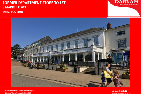 Retail property (high street) for sale, 8 Market Pl Diss IP22 4AB