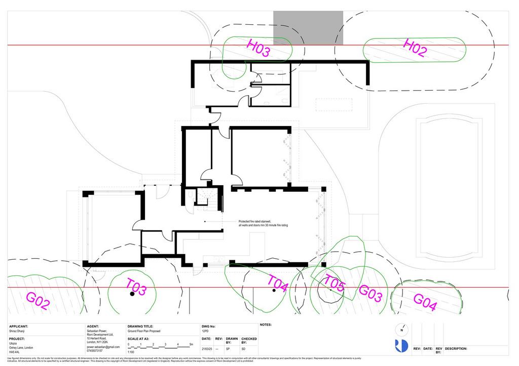 Ground Plan Proposed
