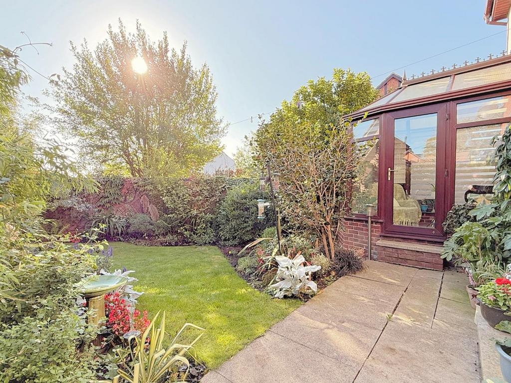 Rear garden