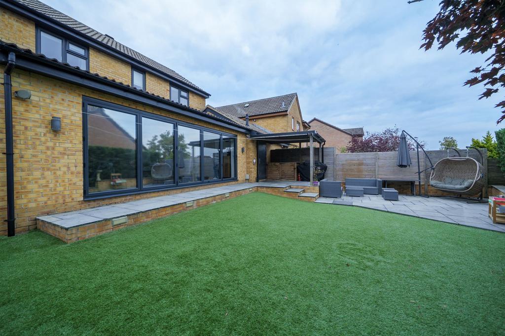 Rear garden