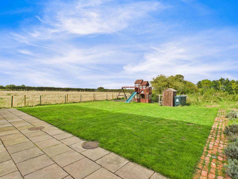 Rear garden