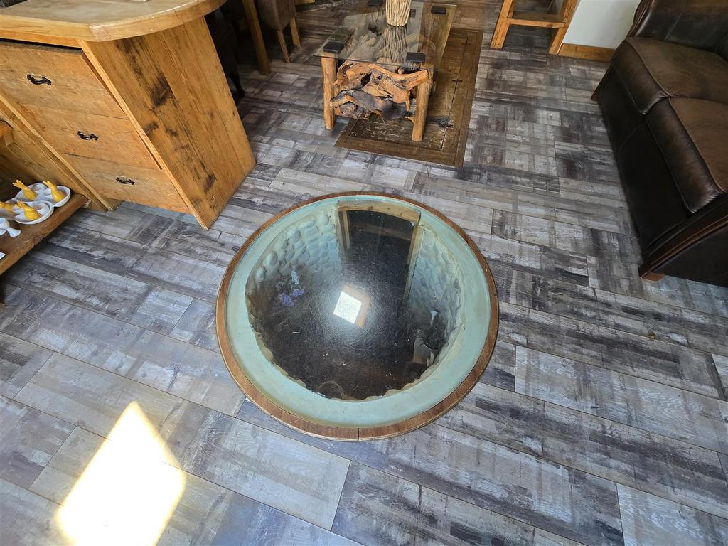 Sunken Area in Barn
