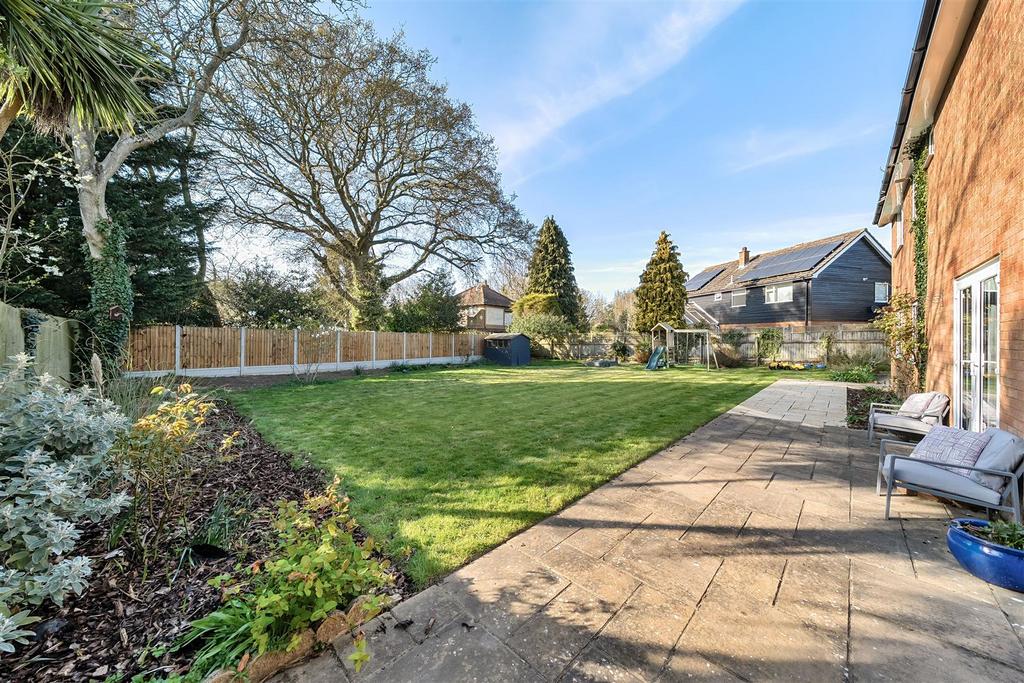 Rear garden