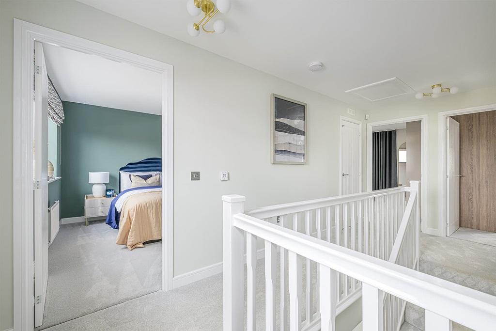 Bright and airy landing