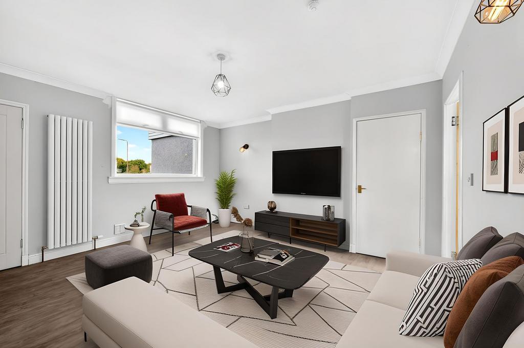 Staged lounge