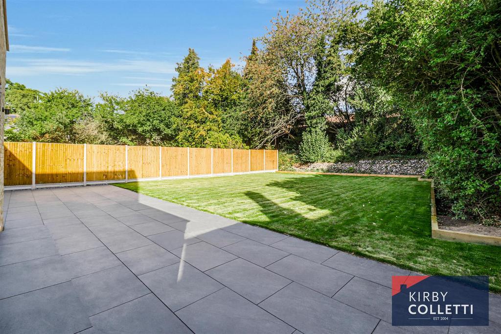Rear garden