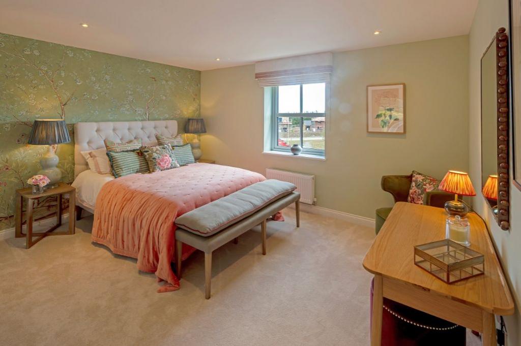Master bedroom with en-suite and dressing area