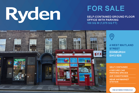 Retail property (high street) for sale, 2-4 West Maitland St Edinburgh EH12 5DS