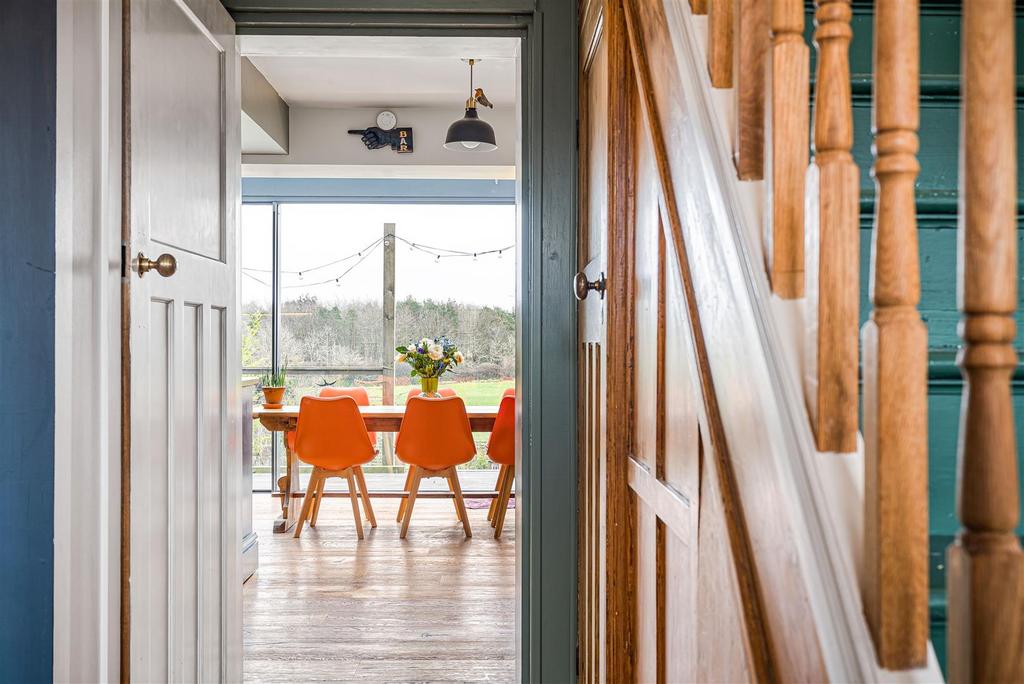 Hallway into Dining Room