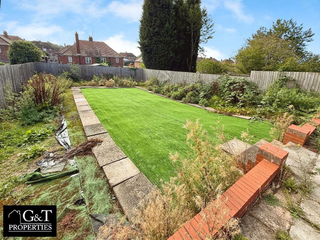 Rear garden