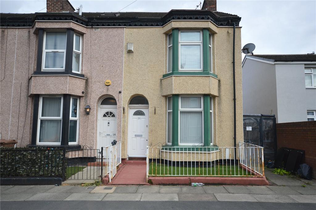 Dryden Street, Bootle, Merseyside, L20 3 bed end of terrace house - £ ...