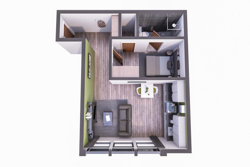 8. Bradford Lidoff - 1 Bed
