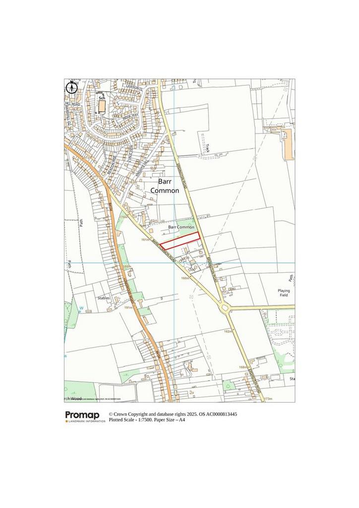 Land at Barr Beacon plan.jpg