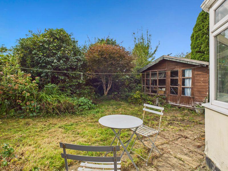 Rear garden