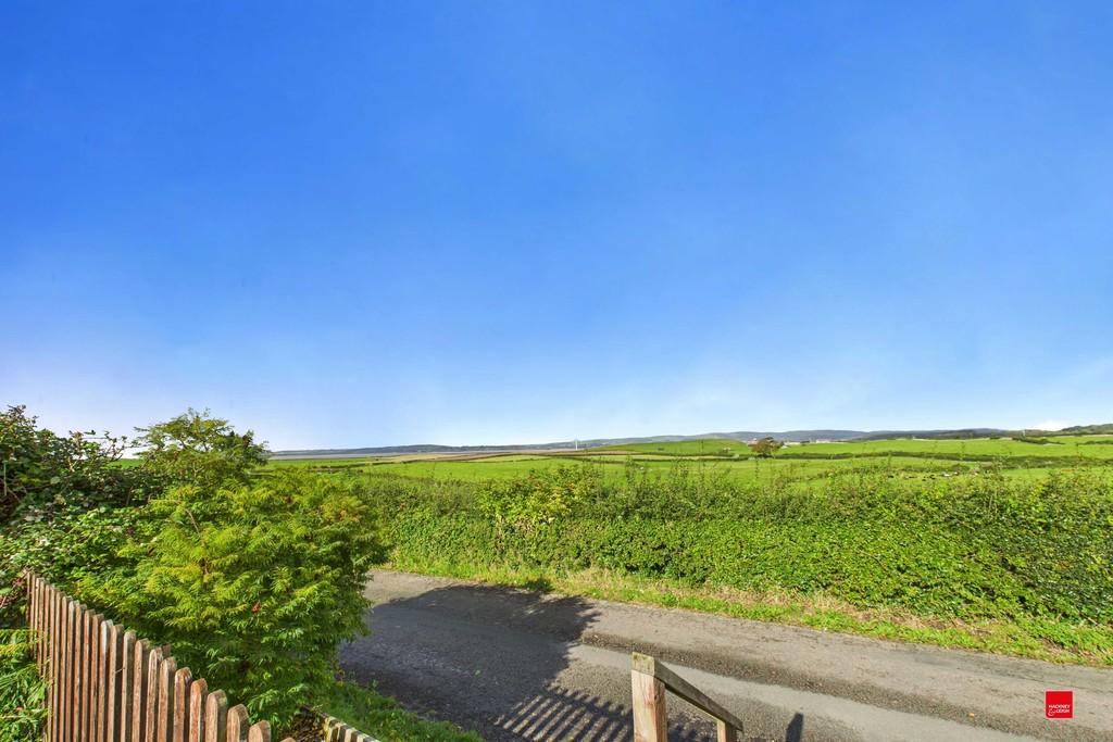 Views to open countryside