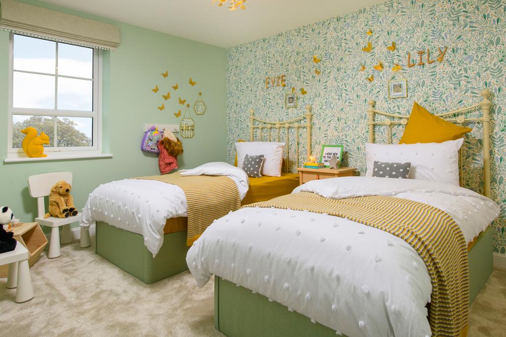 Radleigh show home bedroom