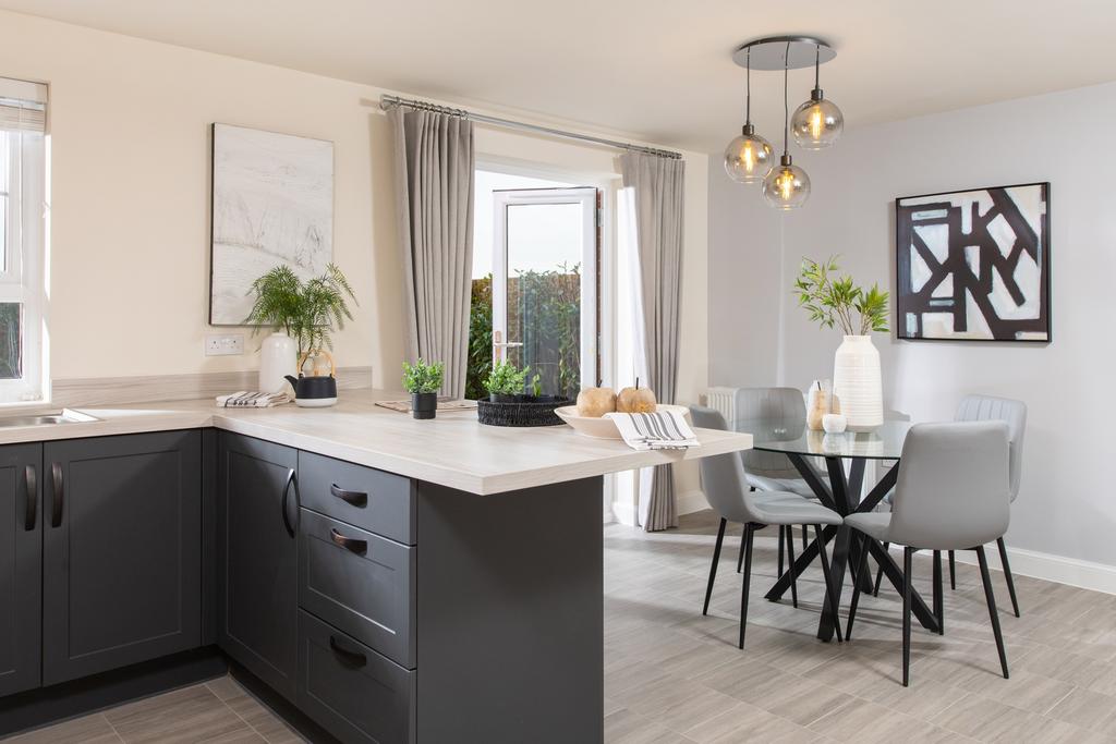 Internal view of the Kitchen/Diner of the...