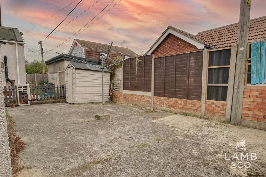 Outside rear